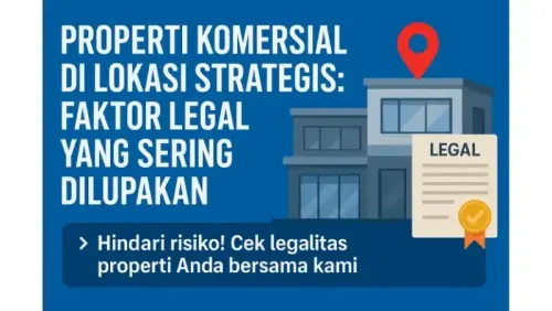 Properti Komersial di Lokasi Strategis: Faktor Legal yang Sering Dilupakan