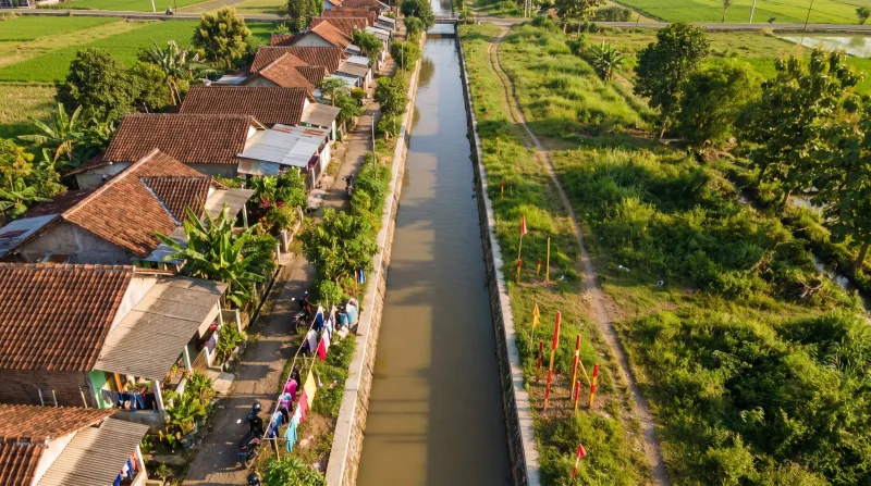 Verifikasi Koordinat KKPR dan Sengketa Sempadan Irigasi di Mojokerto