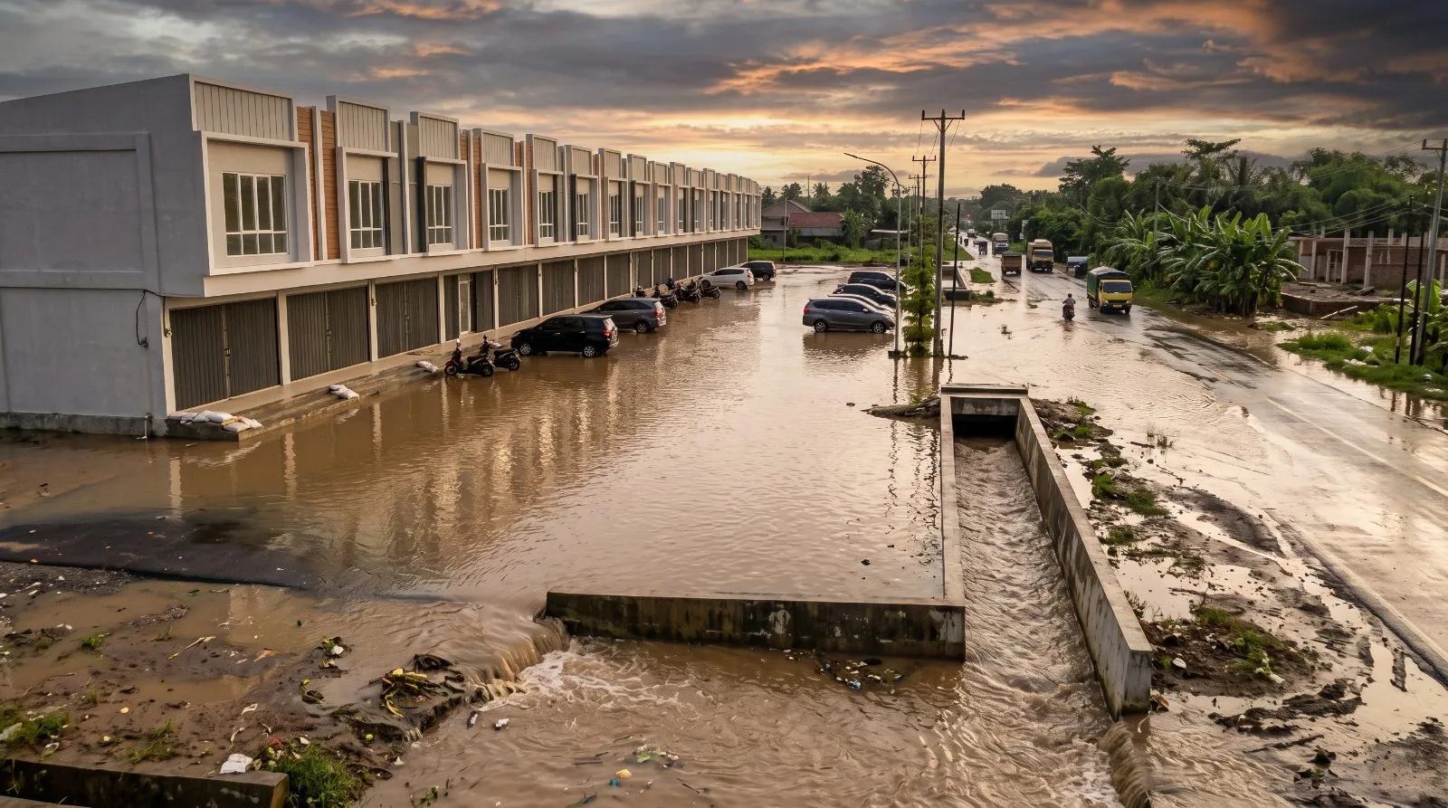 Rekomendasi Peil Banjir untuk Lahan Usaha di Kawasan Berkembang