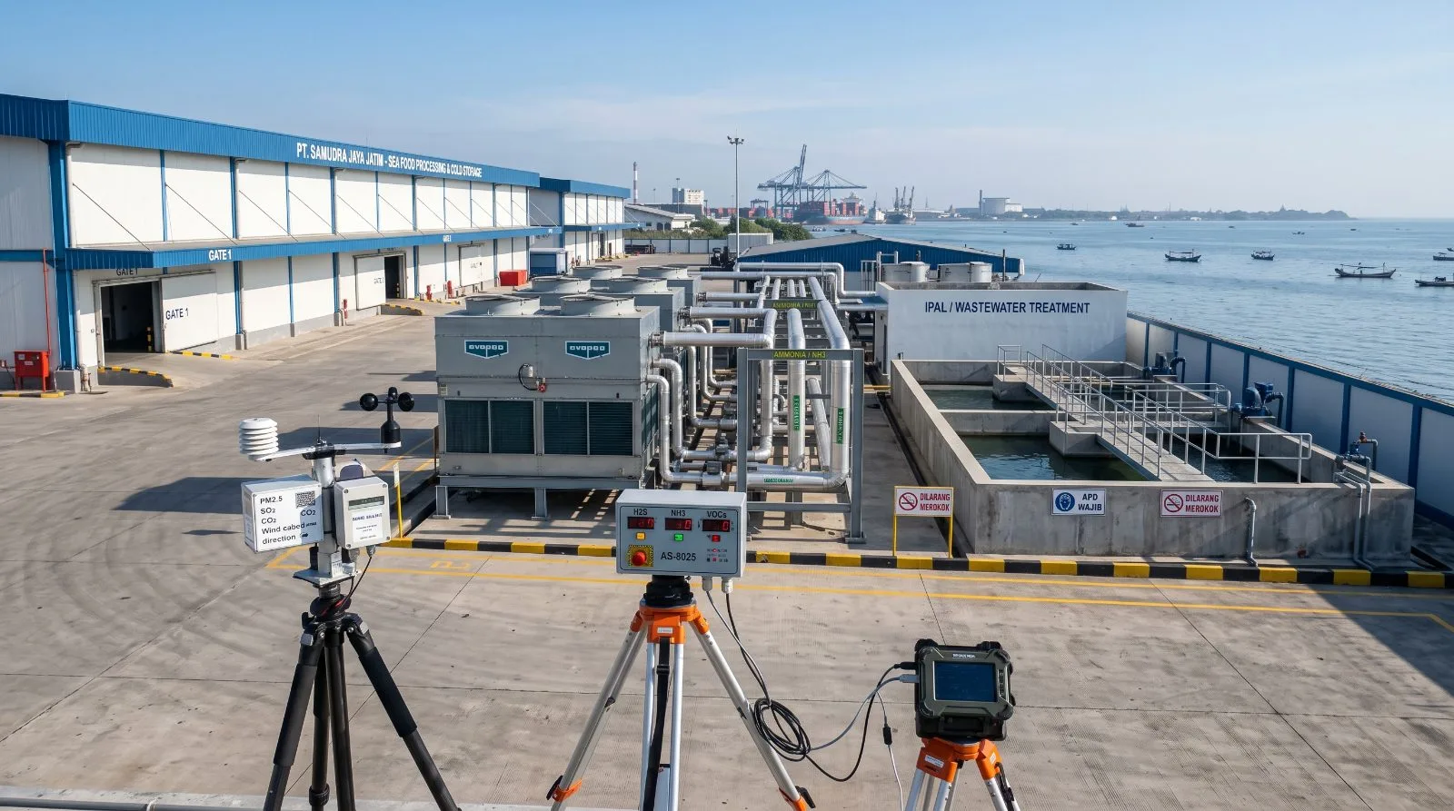 Risiko Izin Lingkungan Cold Storage & Bahaya Gas Amonia di Pesisir Lamongan–Gresik
