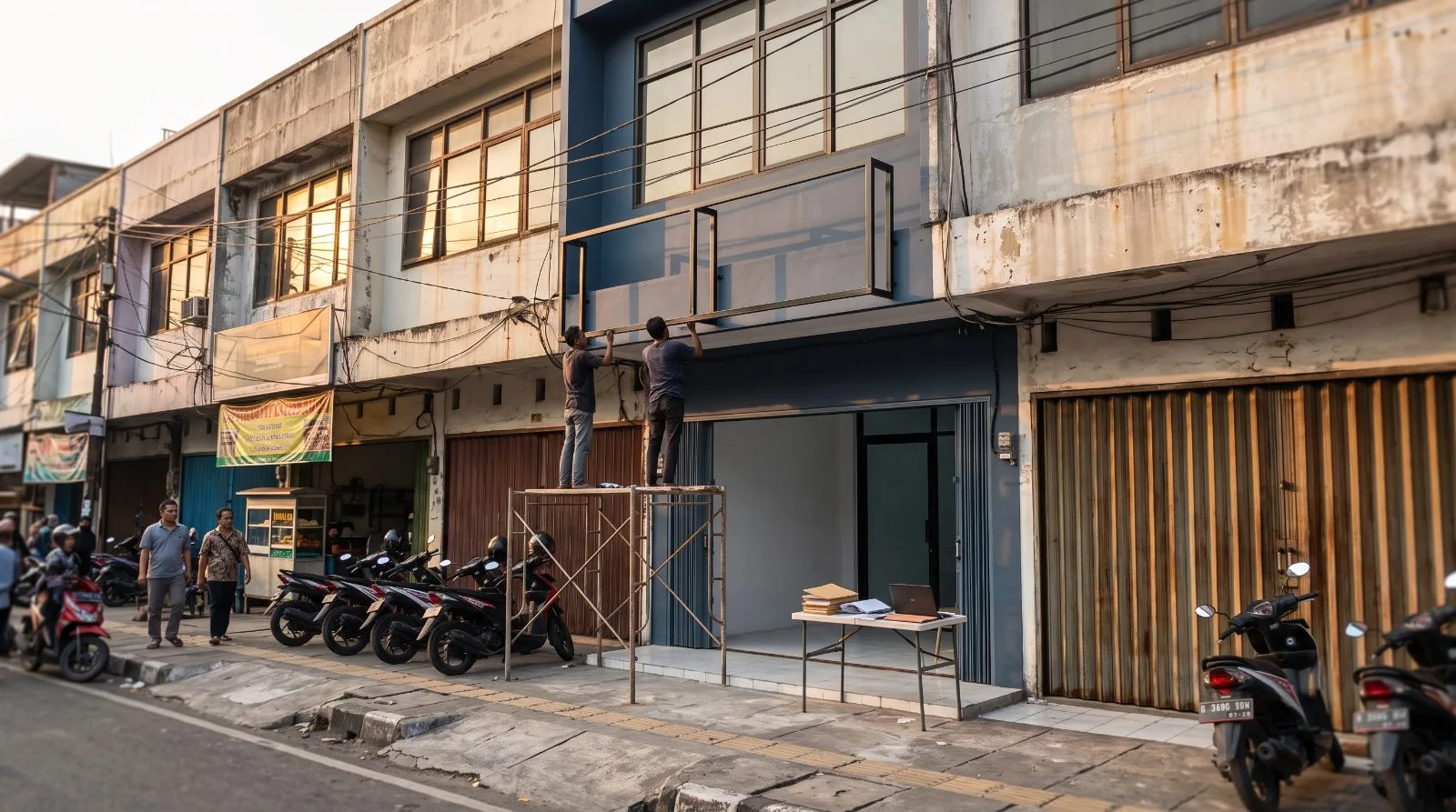 Syarat Teknis PBG Ruko Sewa Komersial Tanpa Ubah Struktur