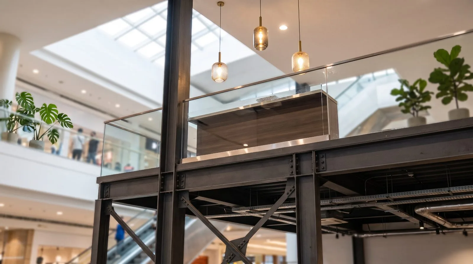 PBG dan SLF untuk Mezzanine Island Counter di Mall