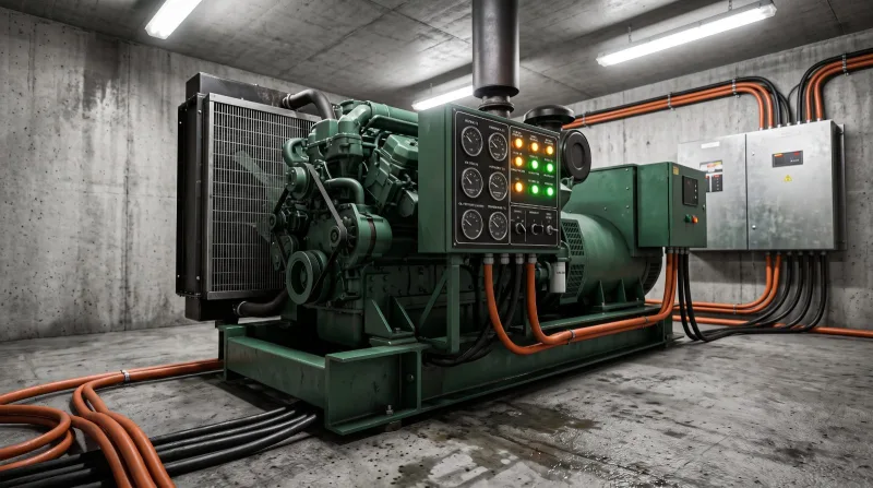 SLO Genset Darurat Pabrik: Prosedur Inspeksi Daya Besar