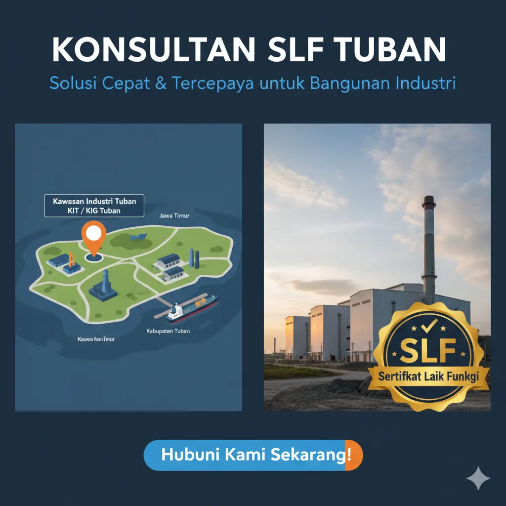 Konsultan SLF Tuban: Solusi Cepat dan Terpercaya untuk Sertifikat Laik Fungsi di Kawasan Industri