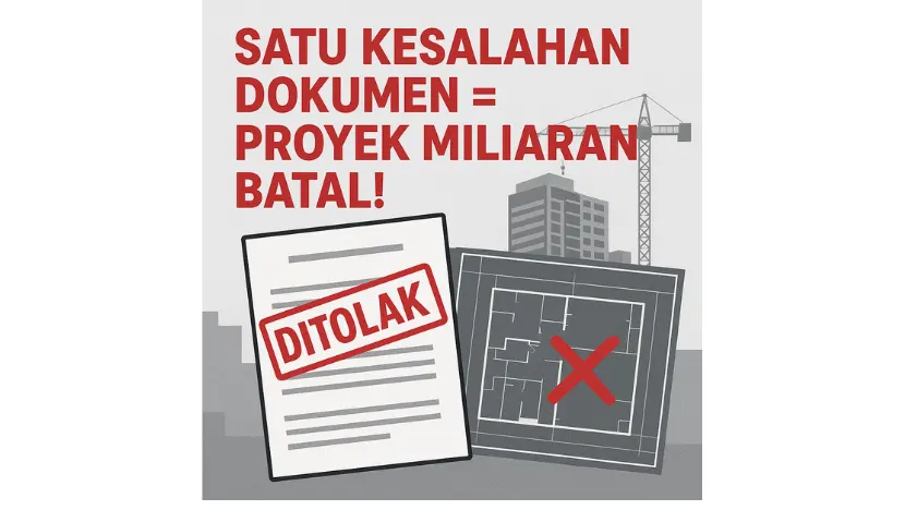 Bagaimana Satu Kesalahan Dokumen Bisa Batalkan Proyek Miliaran
