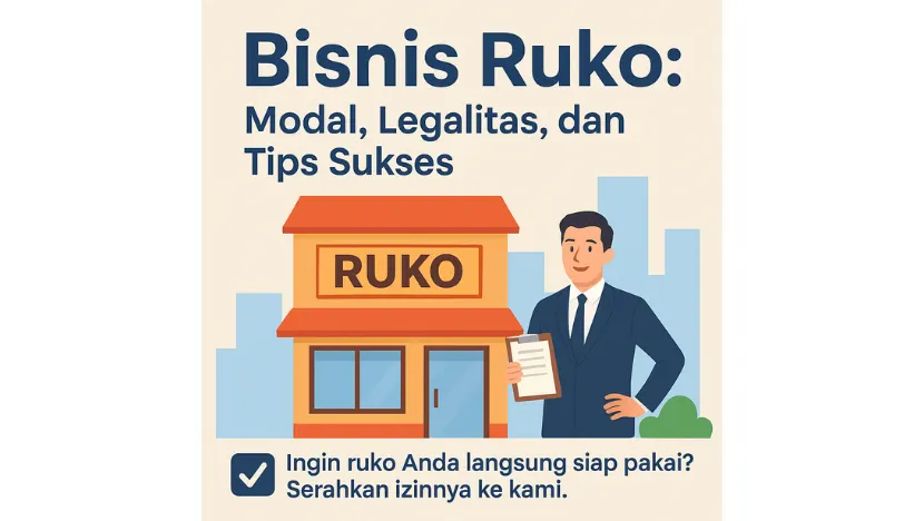 Bisnis Ruko: Modal, Legalitas, dan Tips Sukses