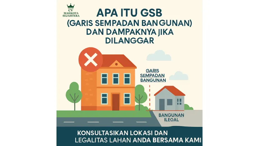 Apa Itu GSB (Garis Sempadan Bangunan) dan Dampaknya Jika Dilanggar