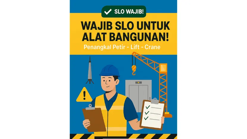 Jangan Operasikan Alat Ini Tanpa SLO