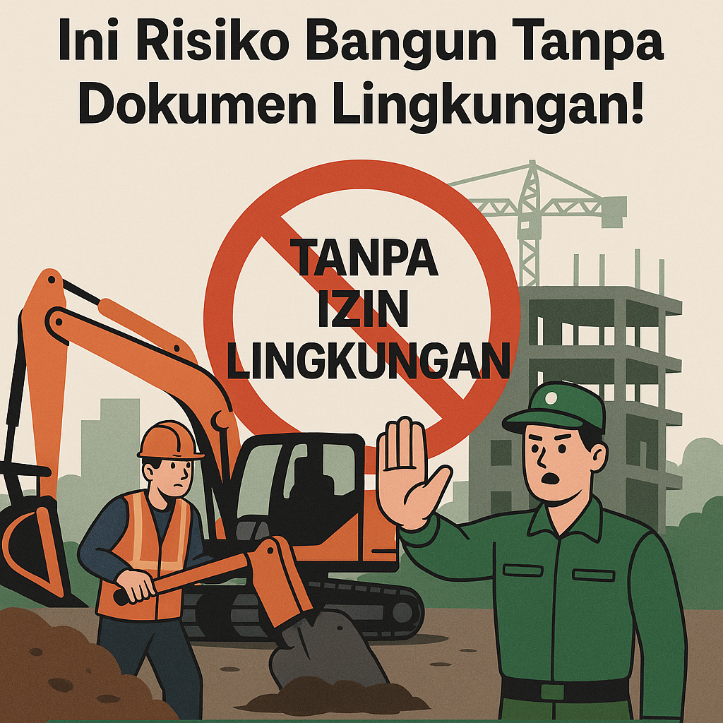 Proyek Bisa Dihentikan? Ini Risiko Bangun Tanpa Dokumen Lingkungan!