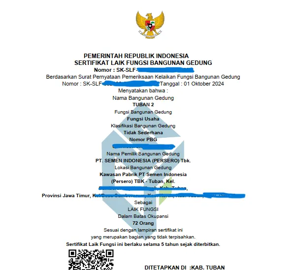 Dokumentasi PT. Semen Indonesia(PERSERO)Tbk, - Gresik - 1