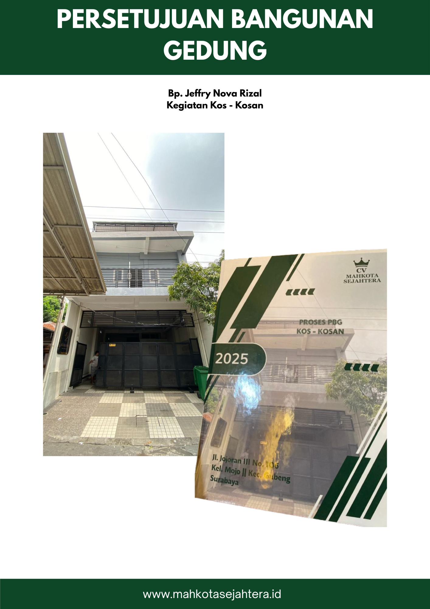 Dokumentasi Bp. Jeffry Nova Rizal - PBG Kos - Kosan - 3