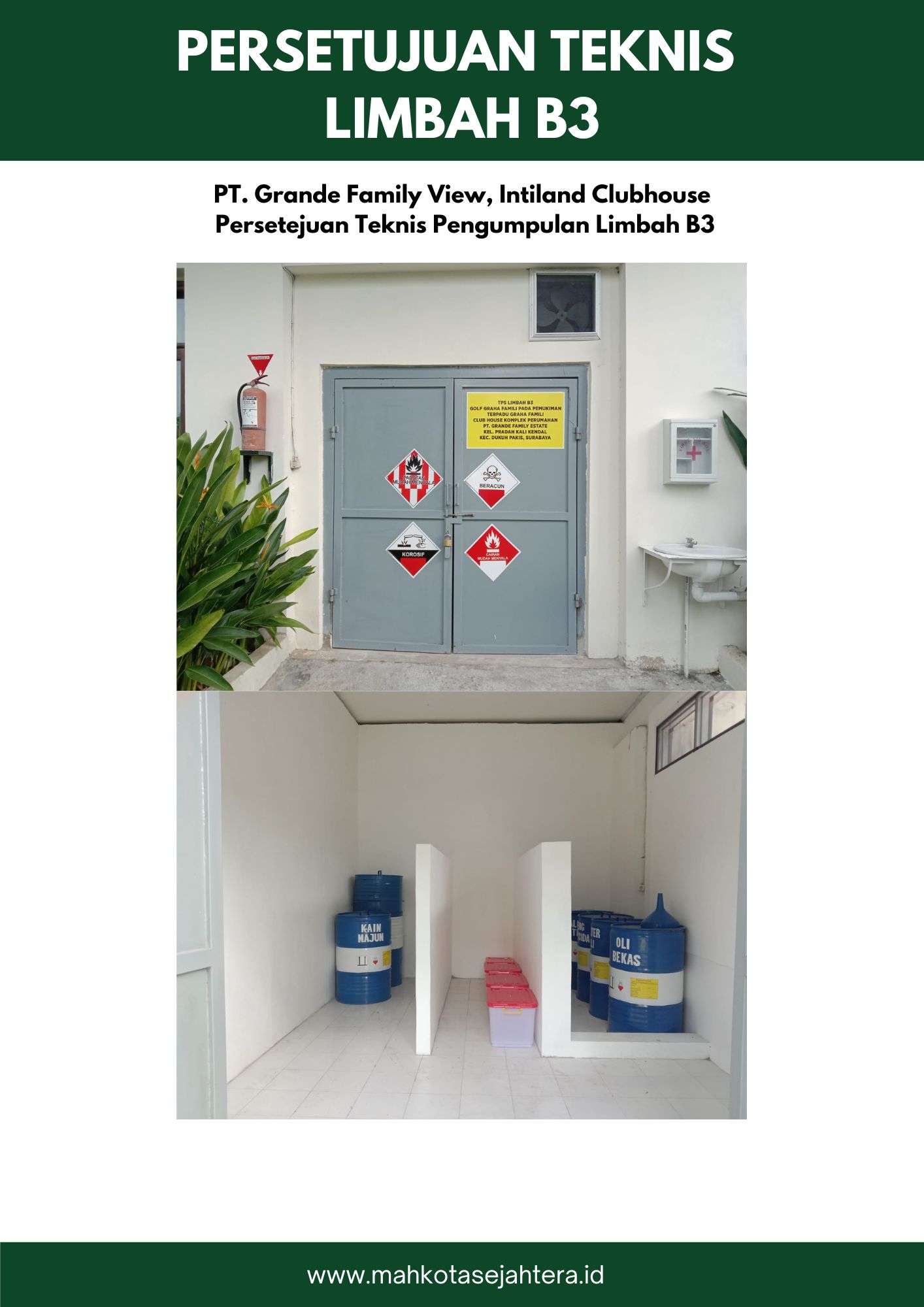 Dokumentasi PT. Grande Family View - Persetujuan Teknis Limbah B3 - 2